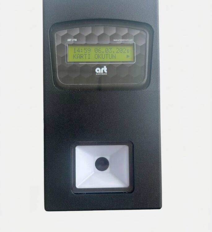 ART 27M QR Kodlu MIFARE DESFIRE NFC Kart ve QR Okuyucu