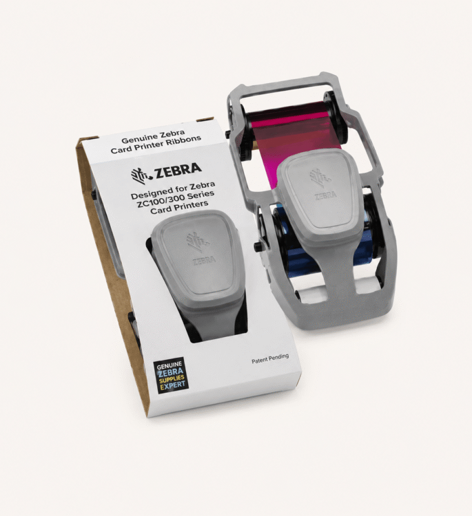 ZEBRA ZC300 Renkli Ribbon